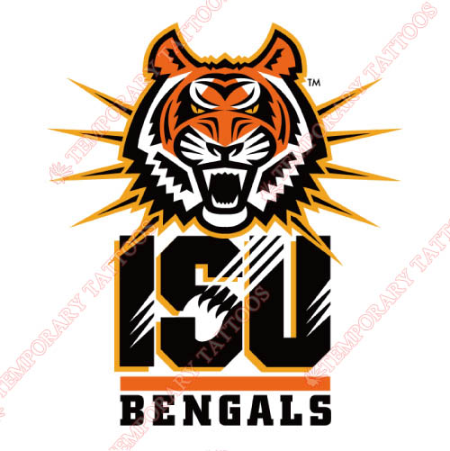 Idaho State Bengals Customize Temporary Tattoos Stickers NO.4585